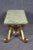 Traditional Gilded Metal Italian Regency Wrought Iron Bench Foot Stool Circa 1950 For Sale - Image 3 of 11