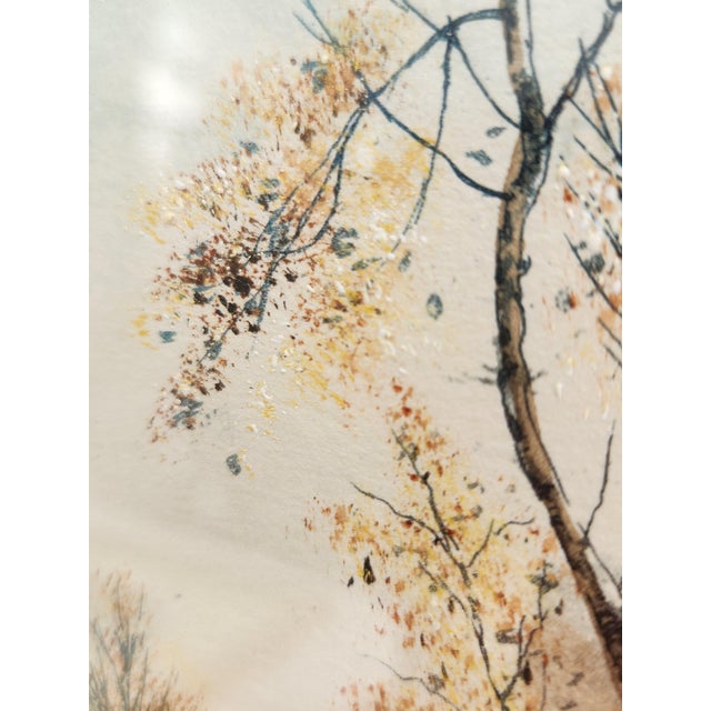 The Old Mill, 1920s, Watercolor, Set of 2 For Sale - Image 12 of 18