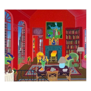 Thomas McKnight "Beresford" Hand Signed Serigraph on Paper For Sale