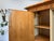 Brown Antique Biedermeier Walnut Veneer Wardrobe For Sale - Image 8 of 17