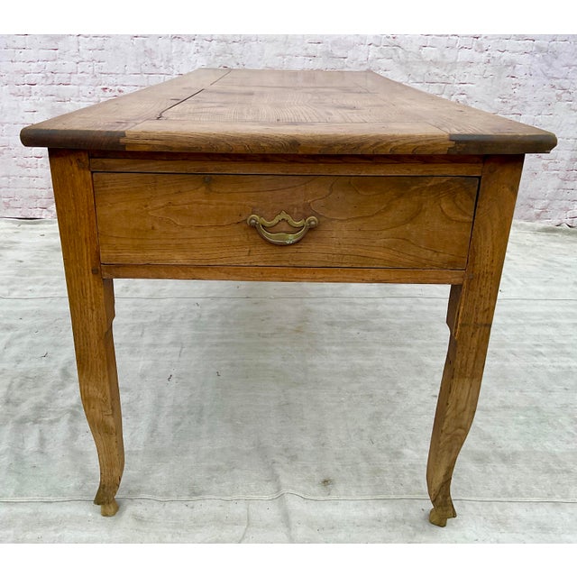 French Provincial Farmhouse Table - 19th Century For Sale - Image 11 of 12