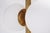 Vintage Italian Brass Floor Lamps With Opaline Ball, Pair Of For Sale In San Diego - Image 6 of 8