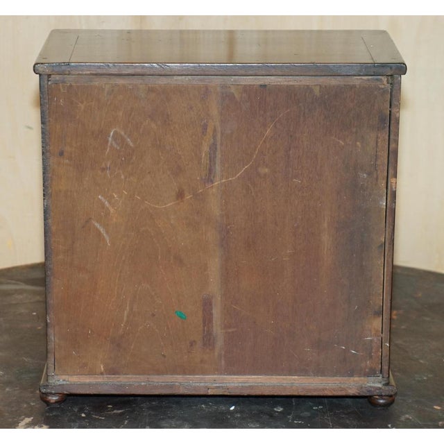 Georgian Sheraton Collectors Cabinet, 1820s For Sale - Image 14 of 18