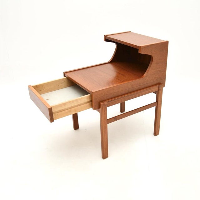 Swedish Teak Side Table, 1960s For Sale - Image 6 of 10