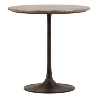 Moab Marble Round Bistro Table For Sale