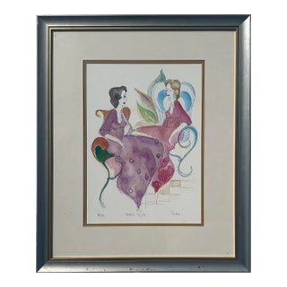 "Ready to Go" Framed Color Lithograph by Tanase, Pencil Signed & Numbered 16/350 For Sale