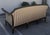 Dennis and Leen Ebonized and Giltwood Settee For Sale - Image 9 of 11