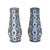 Art Deco Ceramic Amphora Vases with Enamel, 1915, Set of 2 For Sale - Image 3 of 11