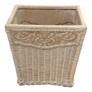 Vintage Wicker Planter