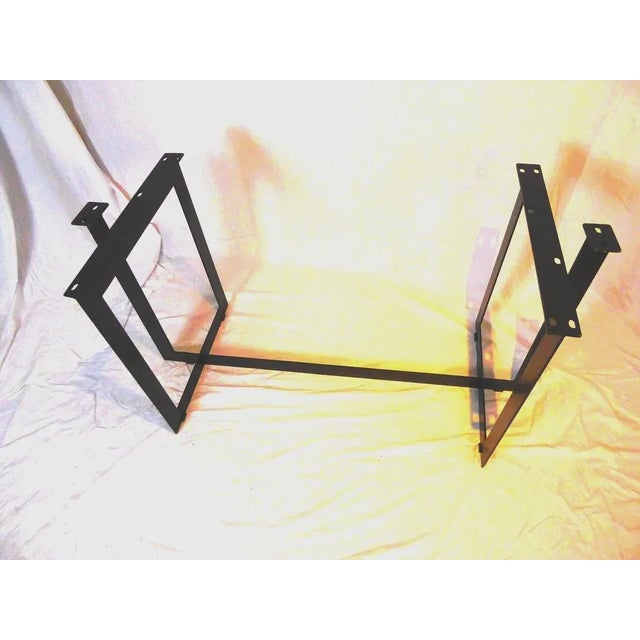 Brown Vintage Dining Table, 1990s For Sale - Image 8 of 9