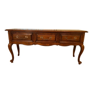 Vintage Century Furniture Console Table For Sale