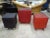 Set Of 3 Mid Century Modern Rubber Cube Tables Or Ottomans. Great set of mid century modern cubes on casters. Two smaller...