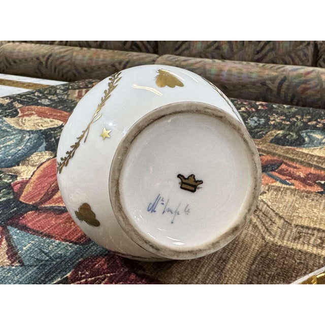 Ceramic Empire Liqueur Set with a Fly Motif, 1980s, Set of 6 For Sale - Image 7 of 13