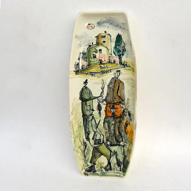 Centerpiece by Luigi Santi, 1950s, in Good conditions. Designed 1950 to 1959