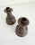 Scandinavian Hammered Copper Candle Holders, Mid-20th Century - A Pair For Sale - Image 4 of 10