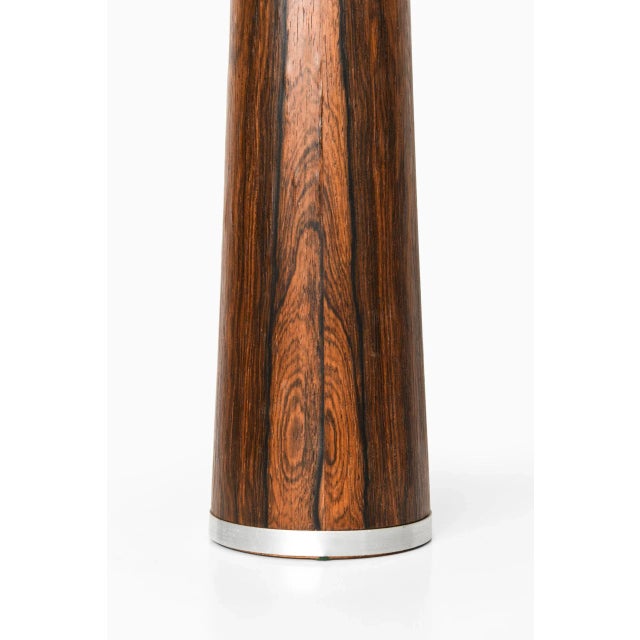 Table lamp by unknown designer. Produced in Sweden. Please note: This table lamp is being sold without any lamp shade. Up...