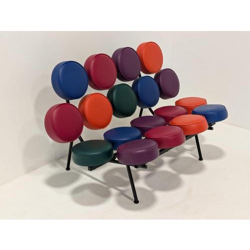 Metal Marshmallow Sofa Bench from Vitra For Sale - Image 7 of 13