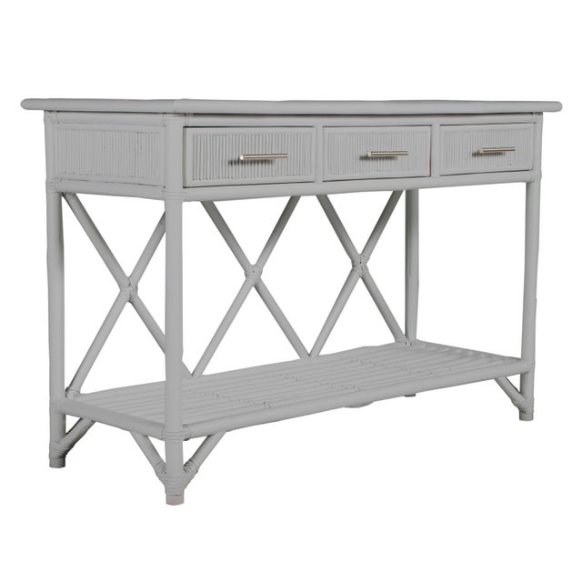 Aruba Sideboard - Light Gray For Sale In West Palm - Image 6 of 6