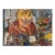 Signed the Seamstress Oil on Canvas For Sale