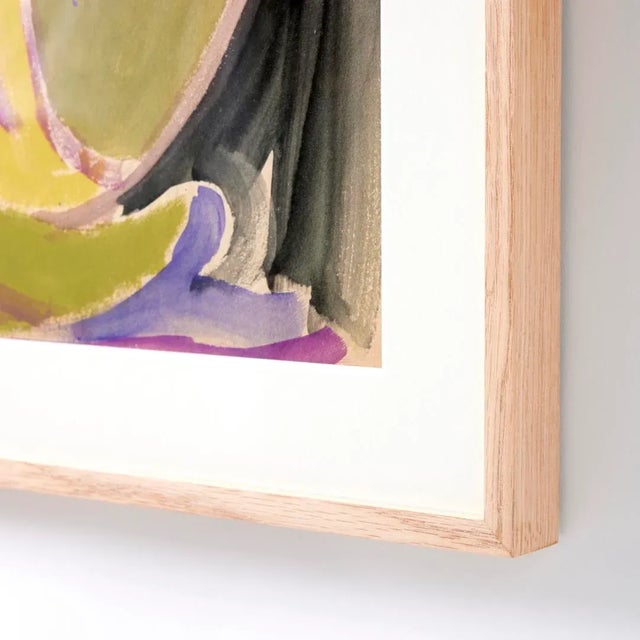 - Gouache on paper - Artist Edward J. Hartmann (born in 1925) is a graduate of Harvard University and Philadelphia Museum...