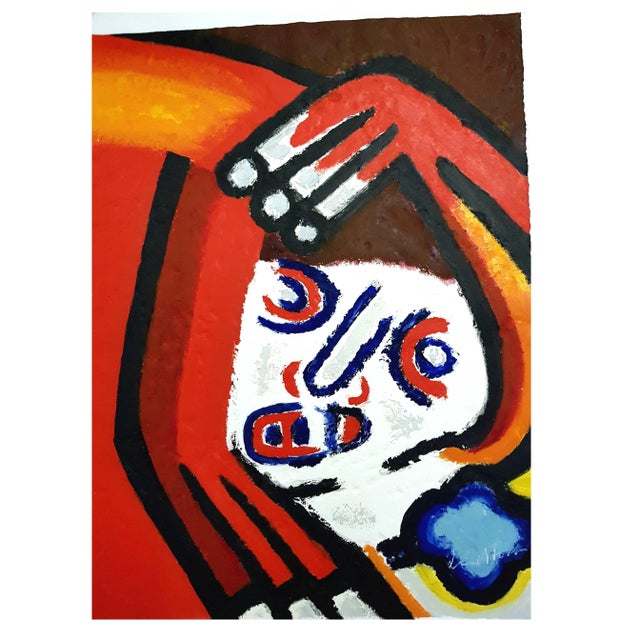 Bengt Lindstrom - Original Handsigned Engraving 1976 For Sale