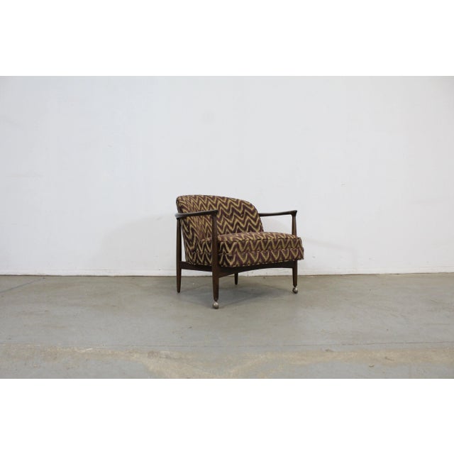 Mid-Century Danish Modern Finn Andersen for Selig Designer Club Chair For Sale - Image 11 of 11