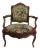 Louis XV Style Arm Chair With Aubusson Tapestry For Sale
