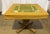Bespoke 1975 Custom Needlepoint & Oak Pedestal Game Table With Matching Cover For Sale - Image 13 of 15