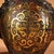 Pair of Vintage Bronze Jars With Gold Inlay – Archaistic Vessels, 5.3 LBS For Sale - Image 9 of 9