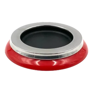 Sergio Asti, Mod.4635 Red Ashtray / Catchall, Kartell Italy 1967