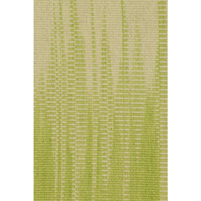 Contemporary Rug & Kilim’s Contemporary Kilim in Beige & Green Stripes & Geometric Patterns For Sale - Image 3 of 7