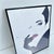 Fabulous pair of Patrick Nagel style art deco prints - pop, art deco women’s face 16 wide 20 height