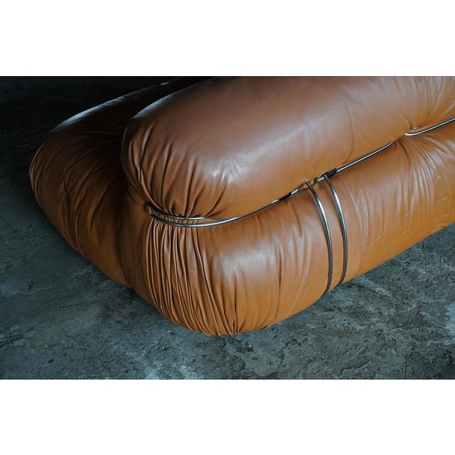 Soriana 2-Seater Sofa by Afra and Tobia Scarpa for Cassina, Italy, 1970s For Sale - Image 6 of 8