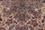 Shabby Chic Medallion 1990's Pak-Persian Ivory/Pink Wool Rug - 9'0'' X 12'5'' For Sale In New York - Image 6 of 9