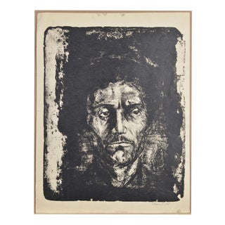 Albert Goltjakovs, Portrait, 1965, Monogram For Sale