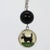 Contemporary 1940s Intaglio Underglass Scottie Dog Mother of Pearl & Onyx Earrings - 2 Pieces For Sale - Image 3 of 9