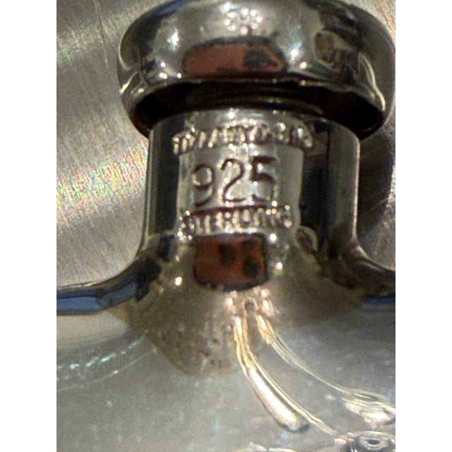 Tiffany & Co. Miniature Sterling Silver Traveling Perfume Flask and Funnel Set, Monogrammed W. F. For Sale - Image 11 of 12