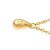 1980s Vintage Tiffany & Co. Elsa Peretti 18k Yellow Gold Teardrop Necklace 18 Inch For Sale - Image 5 of 10