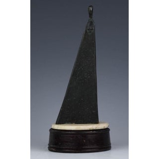 Sydney Kumalo, Sydney Kumalo Bronze Minimalist African Modernist Sculpture Figural Female Nude, 20th.c For Sale