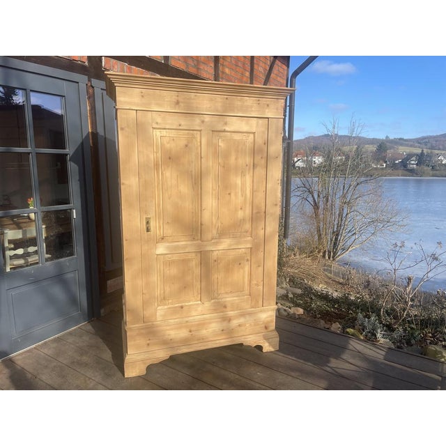 Antique Fir Wardrobe, 1890s For Sale - Image 16 of 18