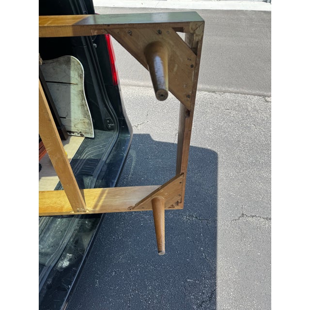 Tan 1960s Mid Century Modern Maple Wood Daybed For Sale - Image 8 of 10