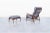 Selig 1950s Danish Modern Walnut Reclining Lounge Chair and Ottoman by Ib Kofod Larsen for Selig For Sale - Image 4 of 12