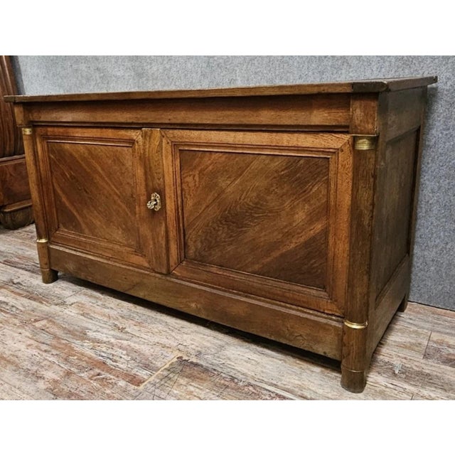 Traditional 19th Century Empire Oak Sideboard For Sale - Image 3 of 13