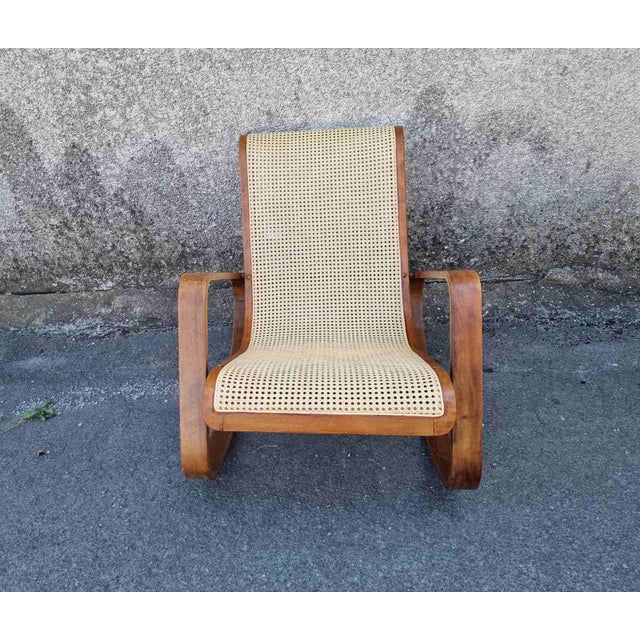 Mid-Century Modern Dondolo Rocking Chair by Luigi Crassevig, 1970s For Sale - Image 6 of 18