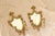 Vintage Italian Brass Sconces with Mirror, Set of 2 For Sale - Image 13 of 13