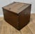 Art Nouveau Log or Storage Box This big log box is made in solid walnut, it has decorative Iron hinges and hand made...