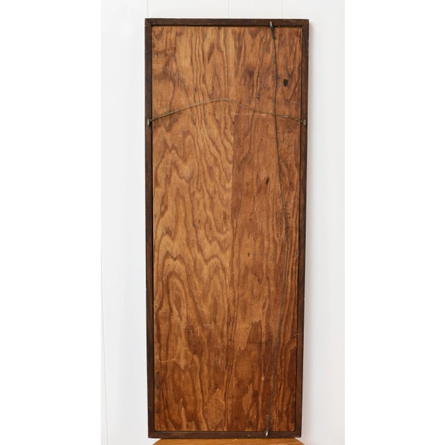 Organic Mid Century Copper Enamel Wall Art Panel Sculpture For Sale - Image 9 of 10