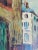 European Street Scene Street Paintings - A Pair For Sale - Image 9 of 16
