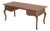 Baker Furniture French Provincial Style Walnut Desk For Sale