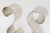 Andirons Modern Nickel Plated, "S Form", For Sale - Image 10 of 11